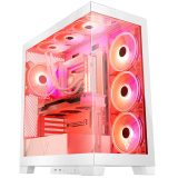 Modecom Volcano SPACE APEX ARGB MIDI Midi Tower White