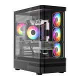 MODECOM Volcano Volcano AQ100 ARGB Midi Black