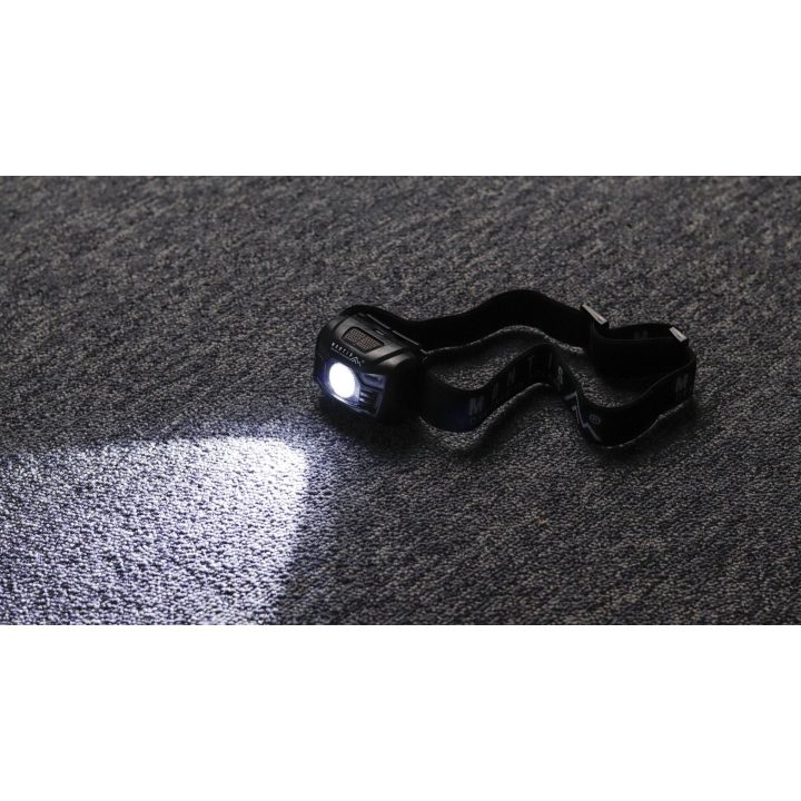 Montis Akumulatorowa latarka nagłowna z sensorem MT001 Black Headband flashlight LED