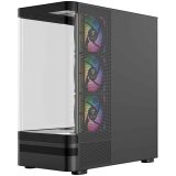 MODECOM Volcano Volcano AQ100 ARGB Midi Black