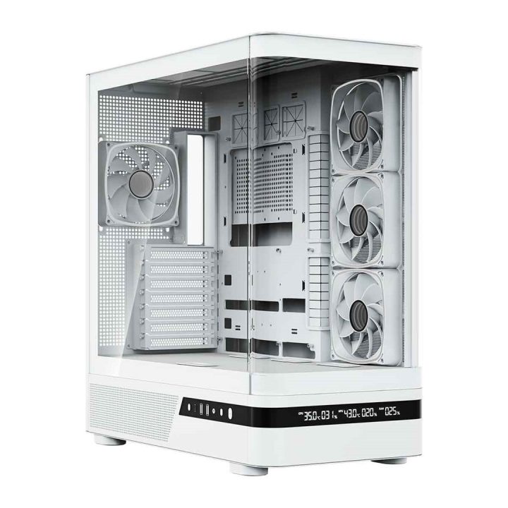 MODECOM Volcano Volcano AQ200 ARGB Midi White