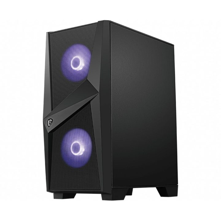 MSI MAG FORGE 100M Mid Tower Gaming Computer Case