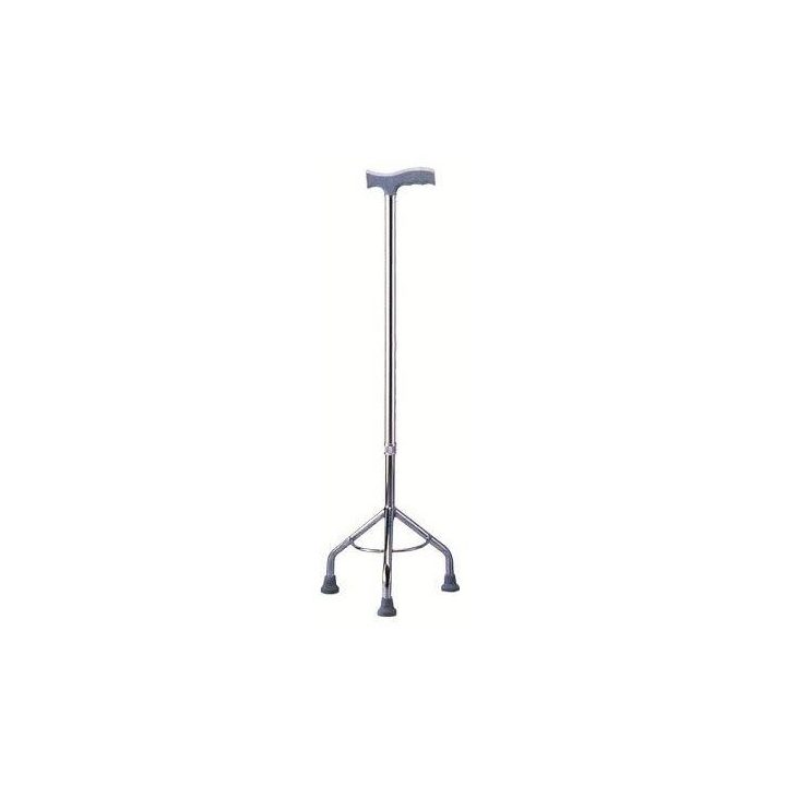 Rehabilitation tripod walking stick