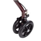 Four-wheel walker with seat function