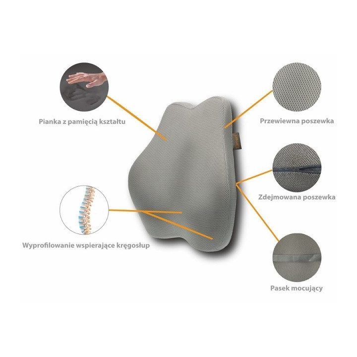Shape&Rest memory lumbar pillow