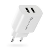 Charger EVERACTIVE 2 x USB 2.4A white