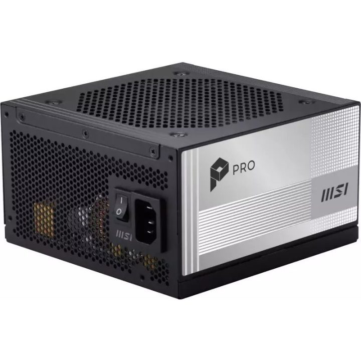MSI PRO A850PL PCIE5 850W 120mm 80 Plus Platinum aPFC power supply