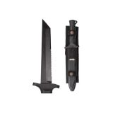 Mil-Tec German Combat Knife Black 2000 steel 440