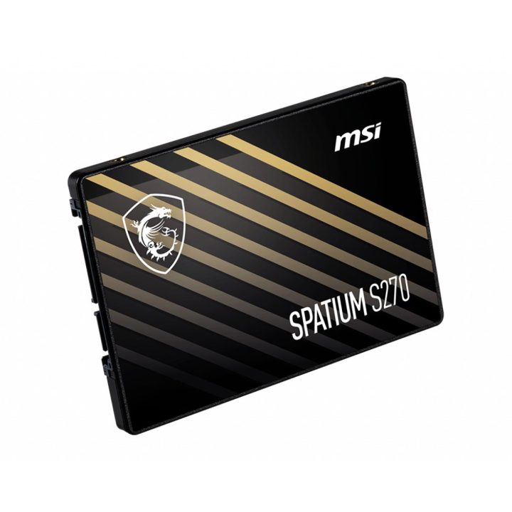 MSI SPATIUM S270 SATA 2.5 240GB internal solid state drive 2.5 Serial ATA III 3D NAND