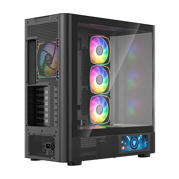MODECOM Volcano Volcano AQ400 ARGB Midi Black