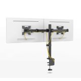 Montis Uchwyt monitorowy podwójny Everest 13-27 MT015 68.6 cm (27 ) Black Desk