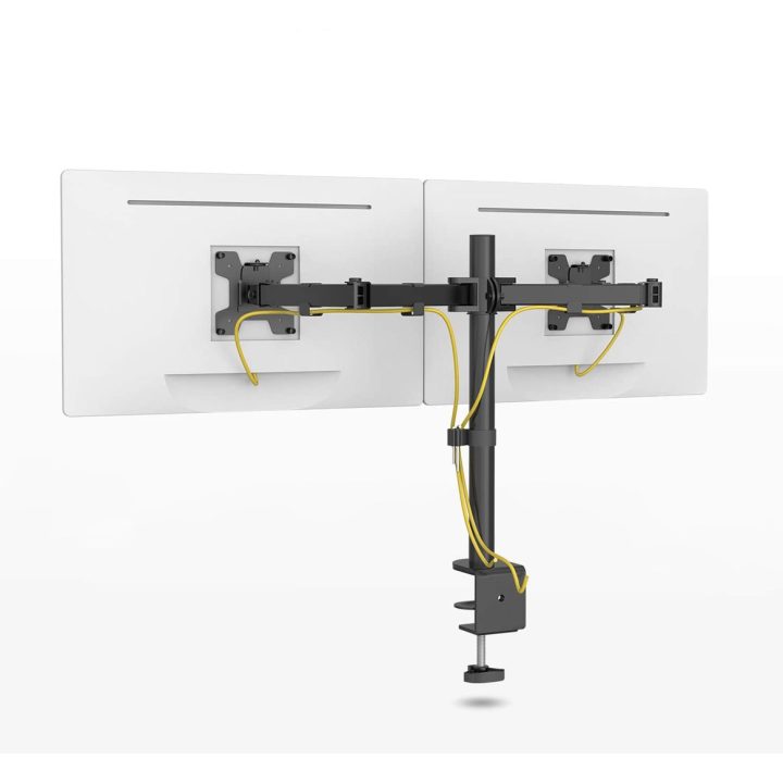 Montis Uchwyt monitorowy podwójny Everest 13-27 MT015 68.6 cm (27 ) Black Desk