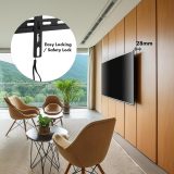 Maclean TV MC-412 Wall Mount Bracket 32 -70 VESA 400x400 45kg Tilting Universal Adjustable Spirit Level Mounting Accessories
