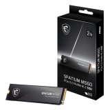 MSI Spatium M560 PCIE 5.0 NVME M.2 2 TB PCI Express 5.0 3D NAND