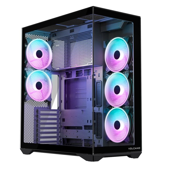 MODECOM Volcano SPACE XL ARGB FULL TOWER 5F Black