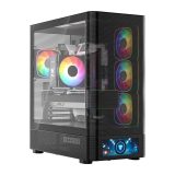 MODECOM Volcano Volcano AQ500 ARGB Midi Black