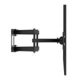 Maclean TV Mount / Bracket max VESA 400x400 32-70 up to 40 kg black tilt adjustment +12°–-12° and swivel adjustment +60°–-60° MC
