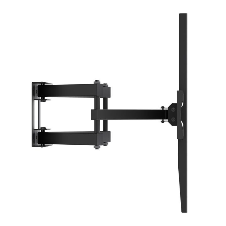 Maclean TV Mount / Bracket max VESA 400x400 32-70 up to 40 kg black tilt adjustment +12°–-12° and swivel adjustment +60°–-60° MC
