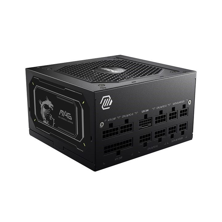 MSI MAG A750GL 750W PCIE5 II 80+ Gold Power Supply (306-7ZP8D11-CE0)