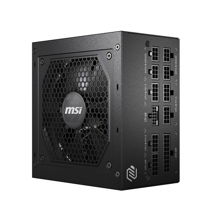 MSI MAG A750GL 750W PCIE5 II 80+ Gold Power Supply (306-7ZP8D11-CE0)