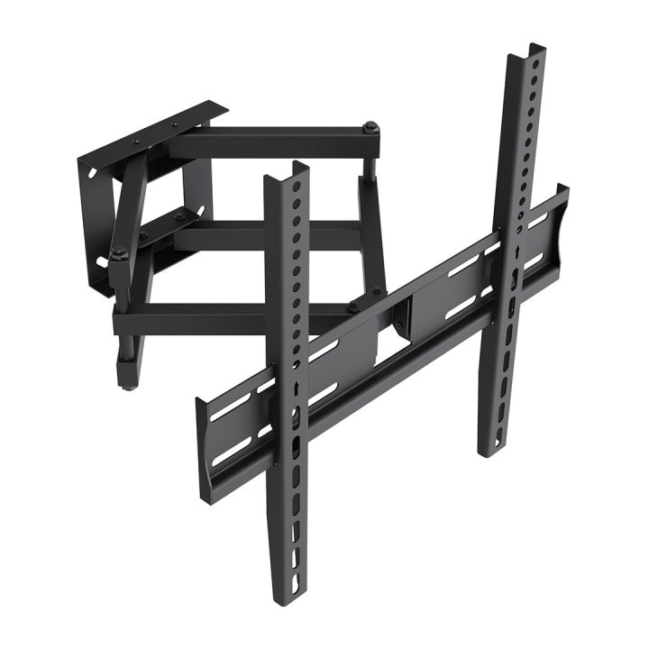 Maclean TV Mount / Bracket max VESA 400x400 32-70 up to 40 kg black tilt adjustment +12°–-12° and swivel adjustment +60°–-60° MC