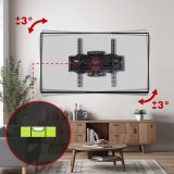 Maclean MC-781 TV mount 177.8 cm (70 ) Black