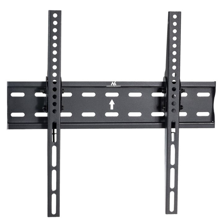 MACLEAN BRACKETS MC-862 Original Extra Sturdy Adjustable Easy Installation TV Bracket 26-55 40kg Universal Black max Vesa 400x40