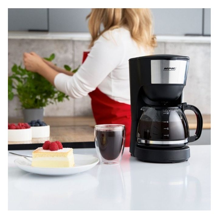 MPM MKW-12 Drip coffee maker Black