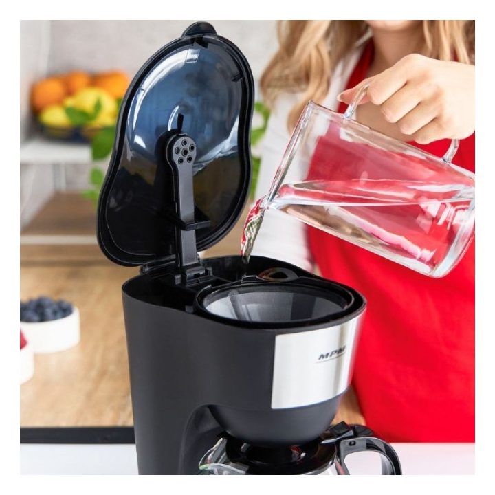 MPM MKW-12 Drip coffee maker Black