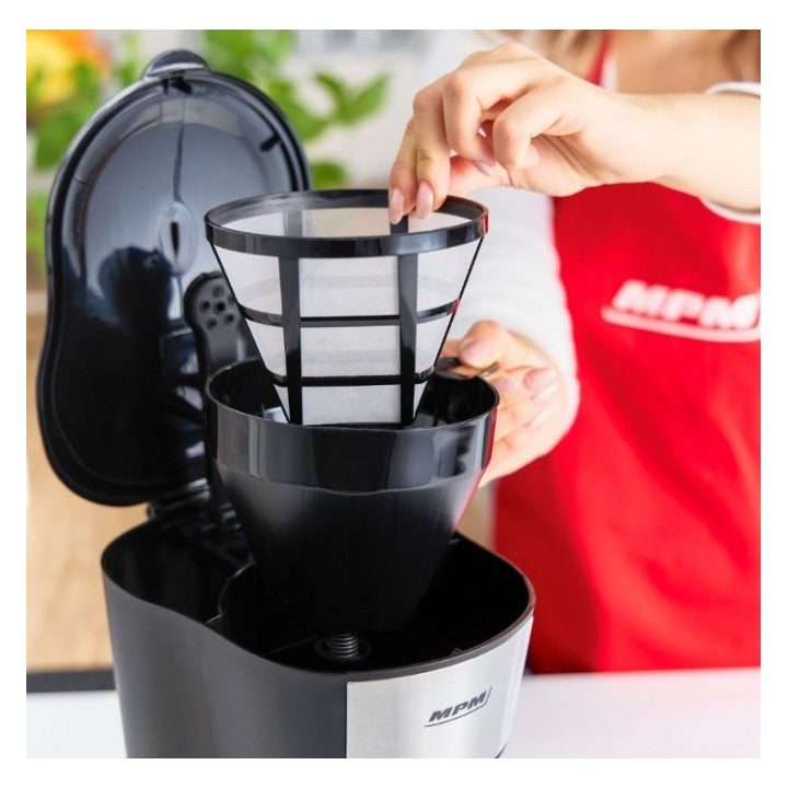 MPM MKW-12 Drip coffee maker Black