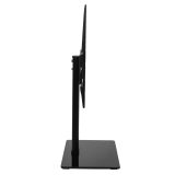 Maclean MC-450 Universal TV Stand for TV Cabinet max. 40kg max. VESA 400x400 32-65 Tempered Glass Base 3-Level Height Adjustment