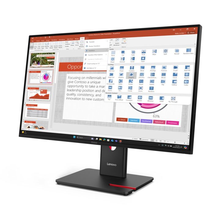 Lenovo ThinkVision T27-40 LED display 68.6 cm (27 ) 1920 x 1080 pixels Full HD Black