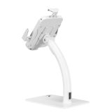 Maclean MC-468W Universal Tablet Stand Holder Lockable 7.9 - 11 Table or Wall Mounting Public Display Kiosk Sturdy Anti-Theft