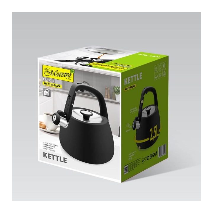 2.5L MR-1318-BLACK MAESTRO Kettle