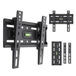 Maclean TV Mount / Bracket max VESA 200x200 13-43 up to 45 kg black tilt adjustment +2°–-10° MC-189