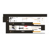 Libox LB-120 TV mount/stand 2.16 m (85 ) Black