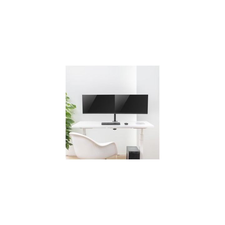 Maclean MC-884 monitor mount / stand 81.3 cm (32 ) Black Desk