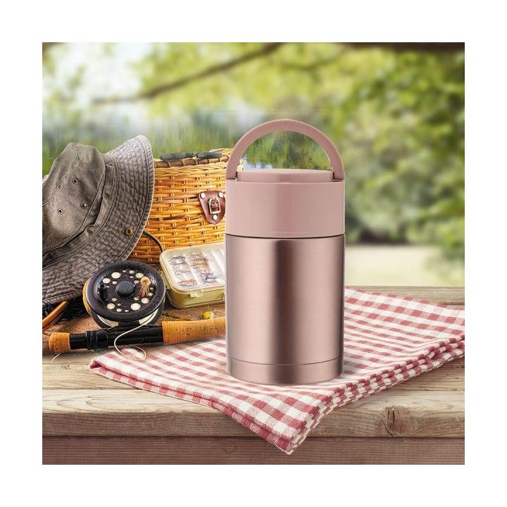 Dinner thermos Maestro MR-1636-80 800 ml pink