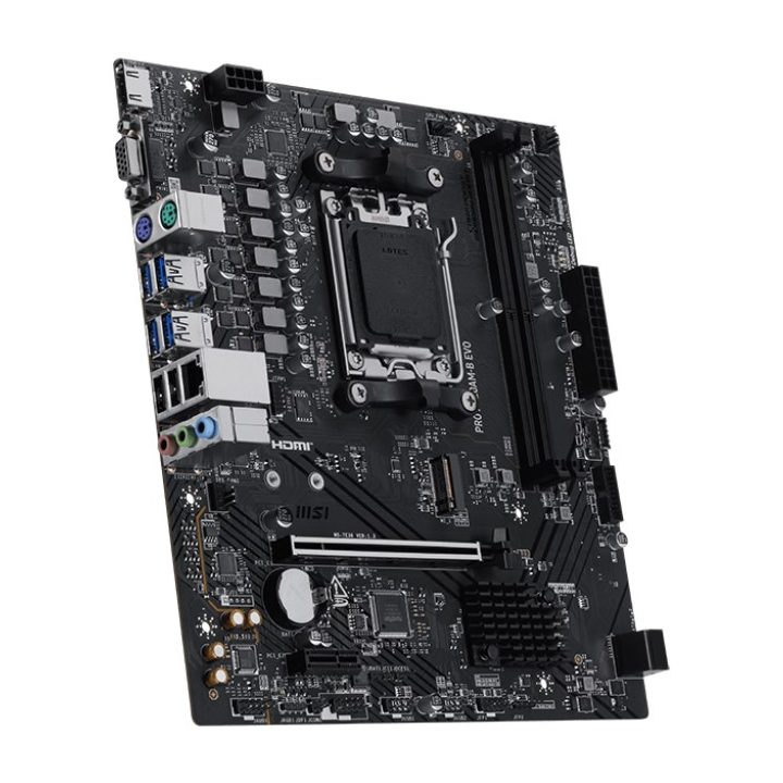 MSI PRO A620AM-B EVO motherboard AMD A620A Socket AM5 micro ATX