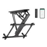 Maclean electric ceiling mount for TV TUYA support max VESA 600x400 for sloping walls remote control 32 -70 35kg MC-880T