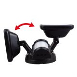 Maclean LED wall lamp with PIR sensor 20W 1500lm IP65 neutral white 4000K black MCE524 B