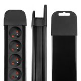 Maclean power strip 10 outlet extension cord 2 switches protection and overload indication 3680W MCE10
