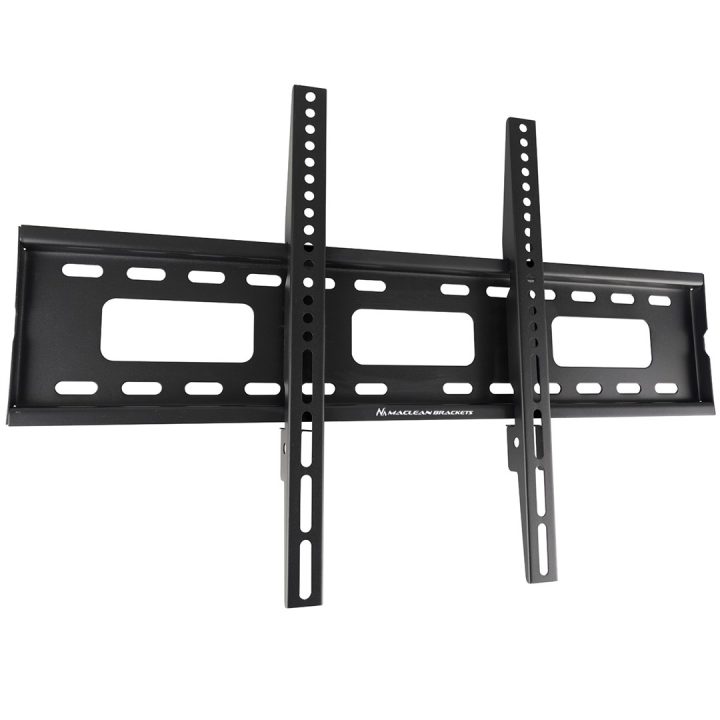Maclean TV MC-419 Wall Mount Bracket 32 -100 VESA 600x400 45kg Tilting Universal Adjustable Spirit Level Accessories Flat Heavy