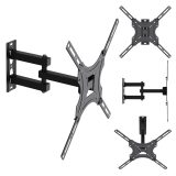 Maclean TV Mount / Bracket max VESA 400x400 32-55 up to 25 kg black tilt adjustment 0°–-15° and swivel adjustment +90°–-90° MC-1