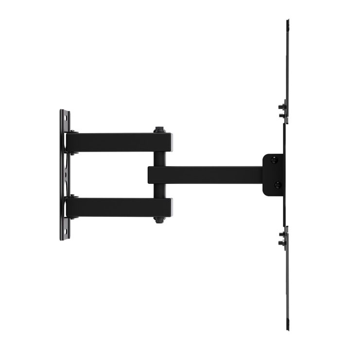 Maclean TV Mount / Bracket max VESA 400x400 32-55 up to 25 kg black tilt adjustment 0°–-15° and swivel adjustment +90°–-90° MC-1