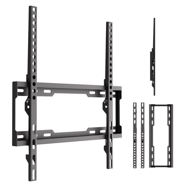 Maclean TV Mount / Bracket max VESA 400x400 32-75 up to 45 kg black tilt adjustment 0°–8° MC-187