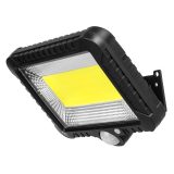 Maclean Energy MCE438 Solar LED Floodlight with motion sensor IP44 5W 400lm 6000K cold white lithium battery 1300 mAh 5.5V DC