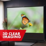 Maclean MC-213 Portable Projection Screen Compact Floor 100 16:10