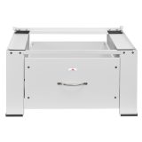 Maclean washer / dryer base with drawer max load 150kg white MC-117 W