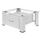 Maclean washer / dryer base with drawer max load 150kg white MC-117 W